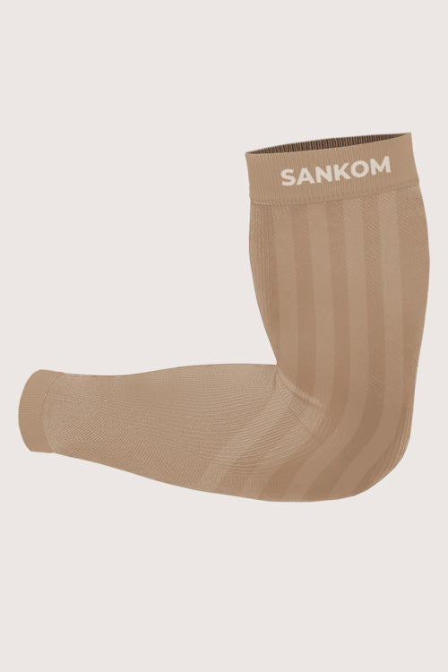 SANKOM ACTIVE COMPRESSION ARM SLEEVES - BEIGE