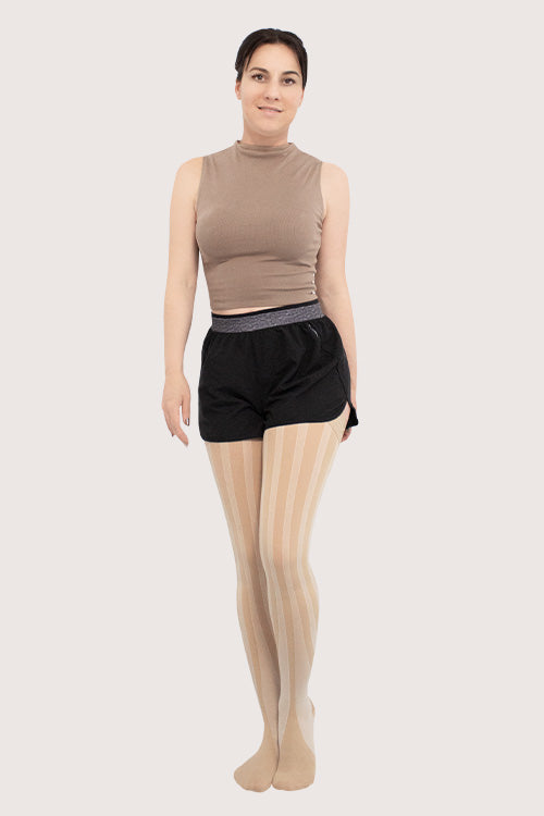 SANKOM PATENT TIGHTS - BEIGE